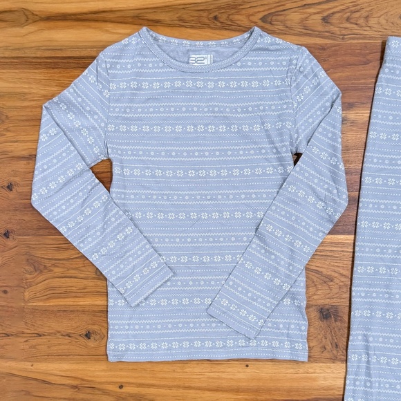 Kids 32 Degrees Heat Snowflake Base Layer Set Size XS - Picture 3 of 7